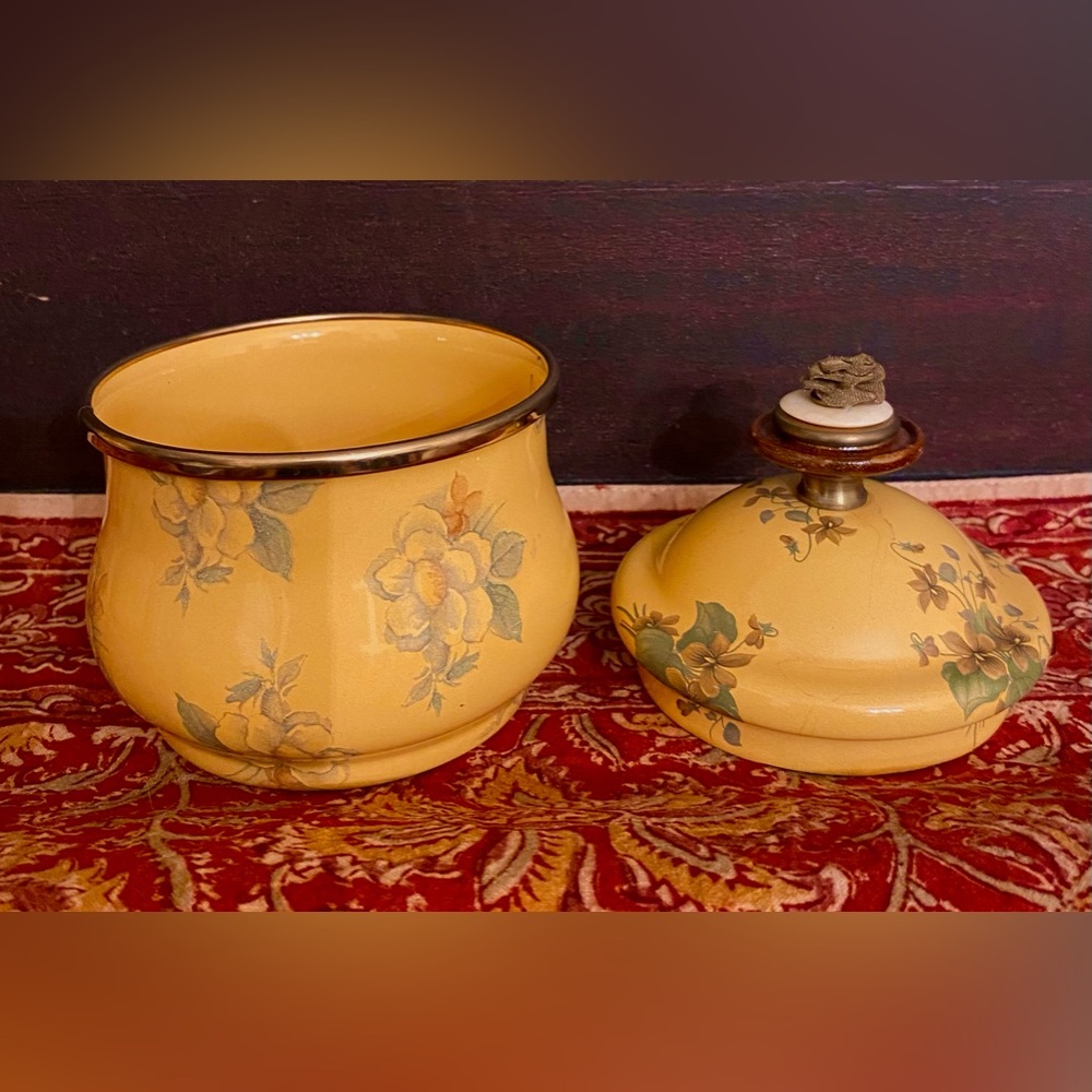Mackenzie Childs 4Pc Stacked Coffee / Tea Set - Picture 4 of 10